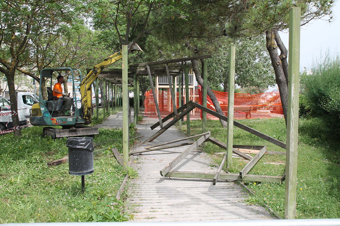 Giardini al Mare: iniziati i lavori di restyling  foto 