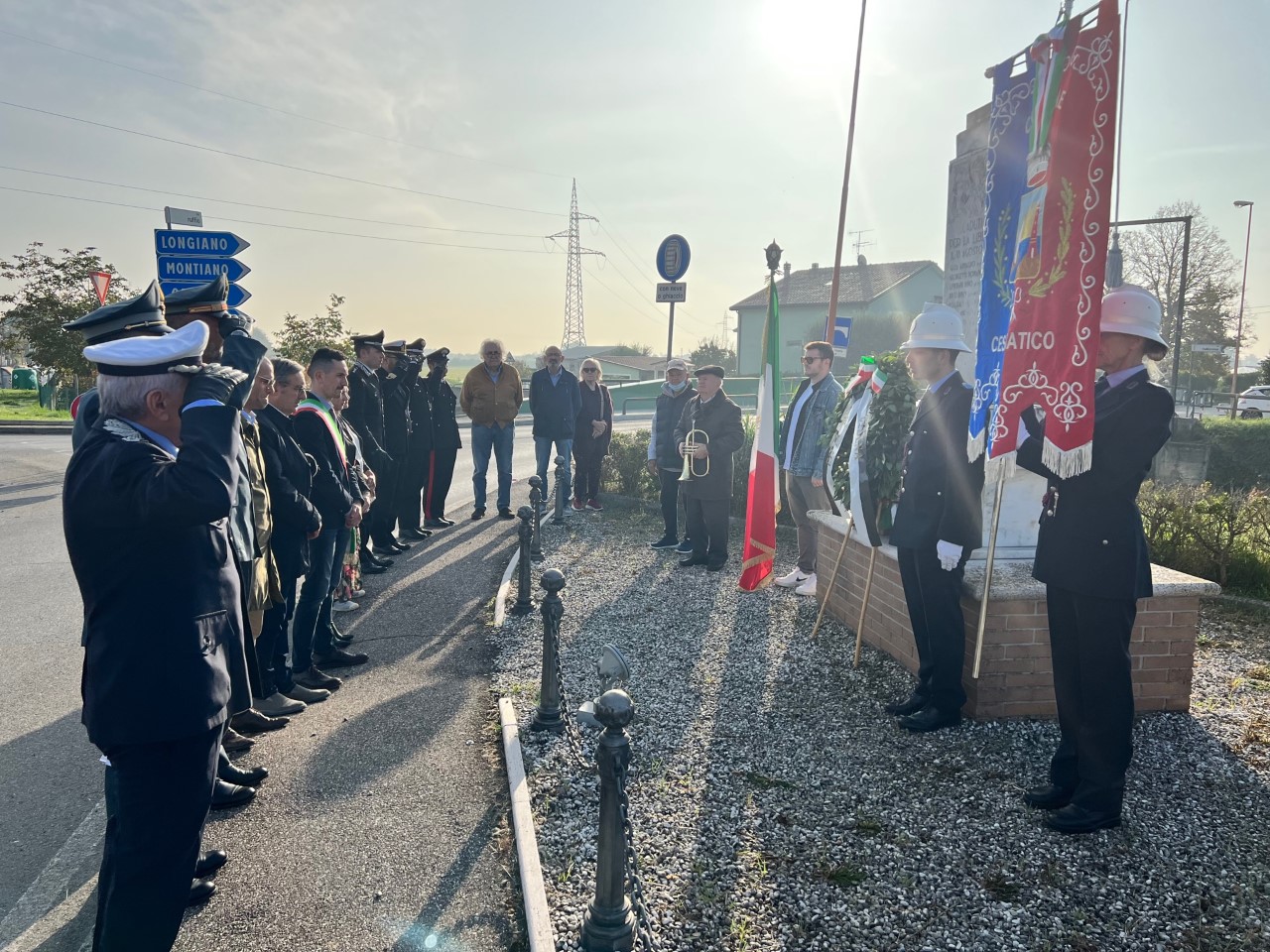 Celebrato il 78° anniversario della liberazione di Cesenatico foto 