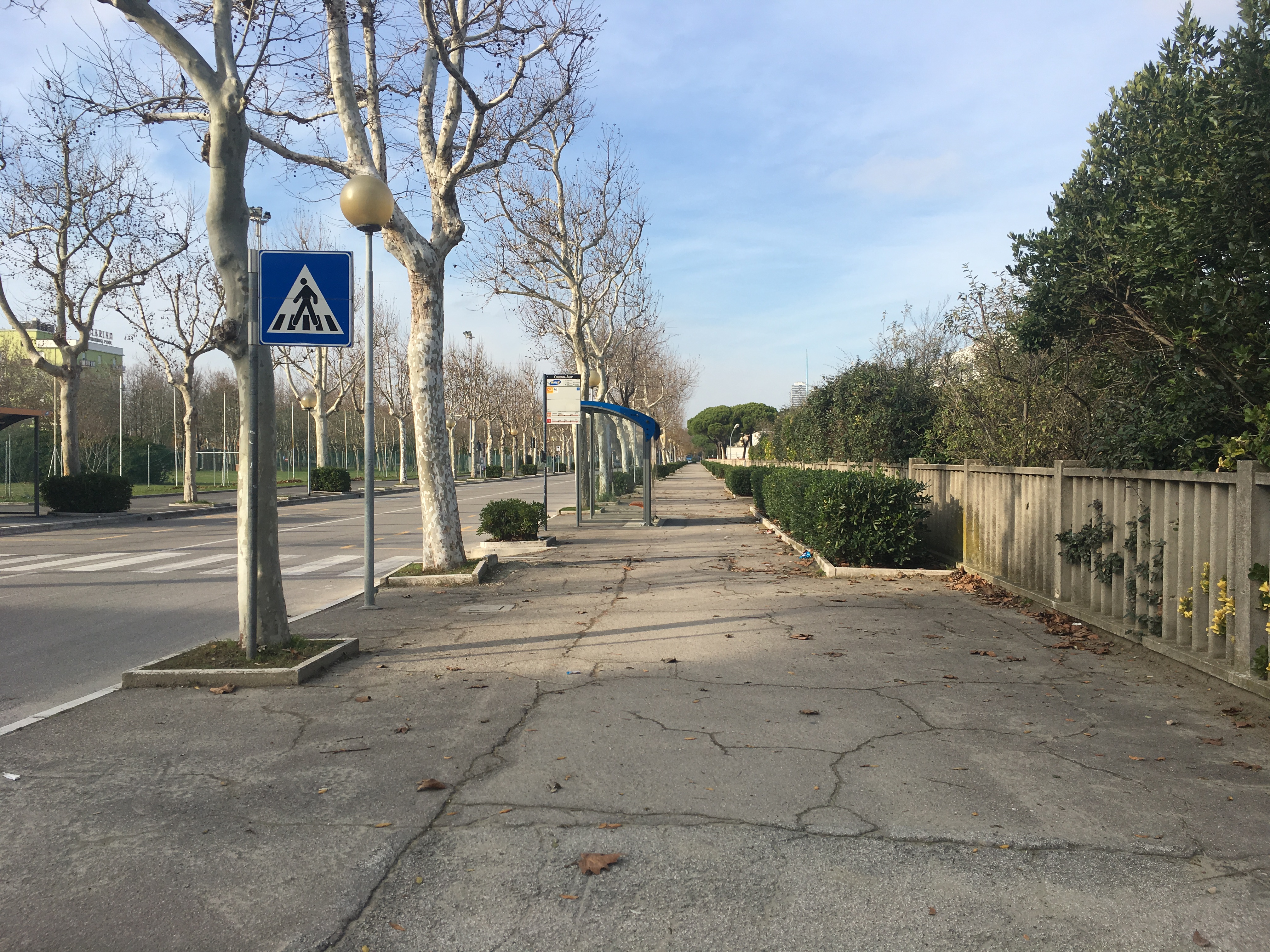 Marciapiedi Viale Carducci