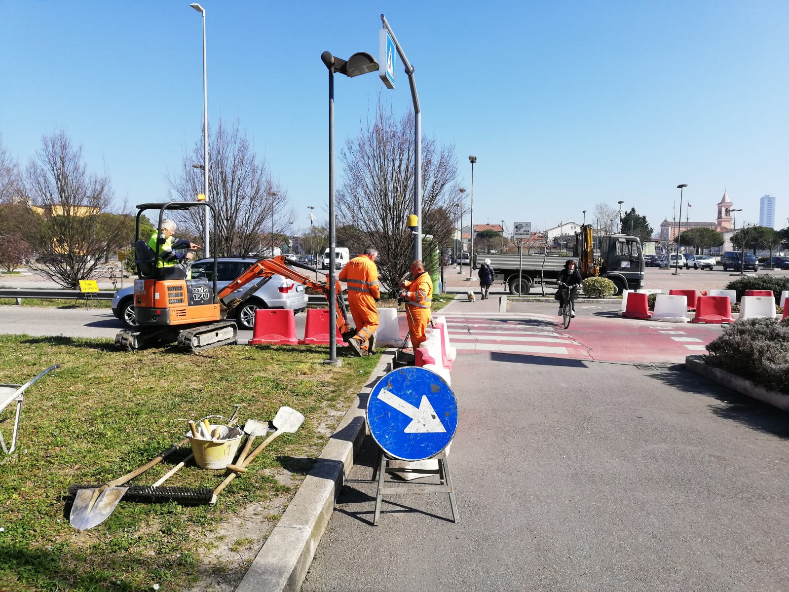 Attraversamenti pedonali S.S. 16 - Via Cesenatico:  al via i lavori per la messa in sicurezza