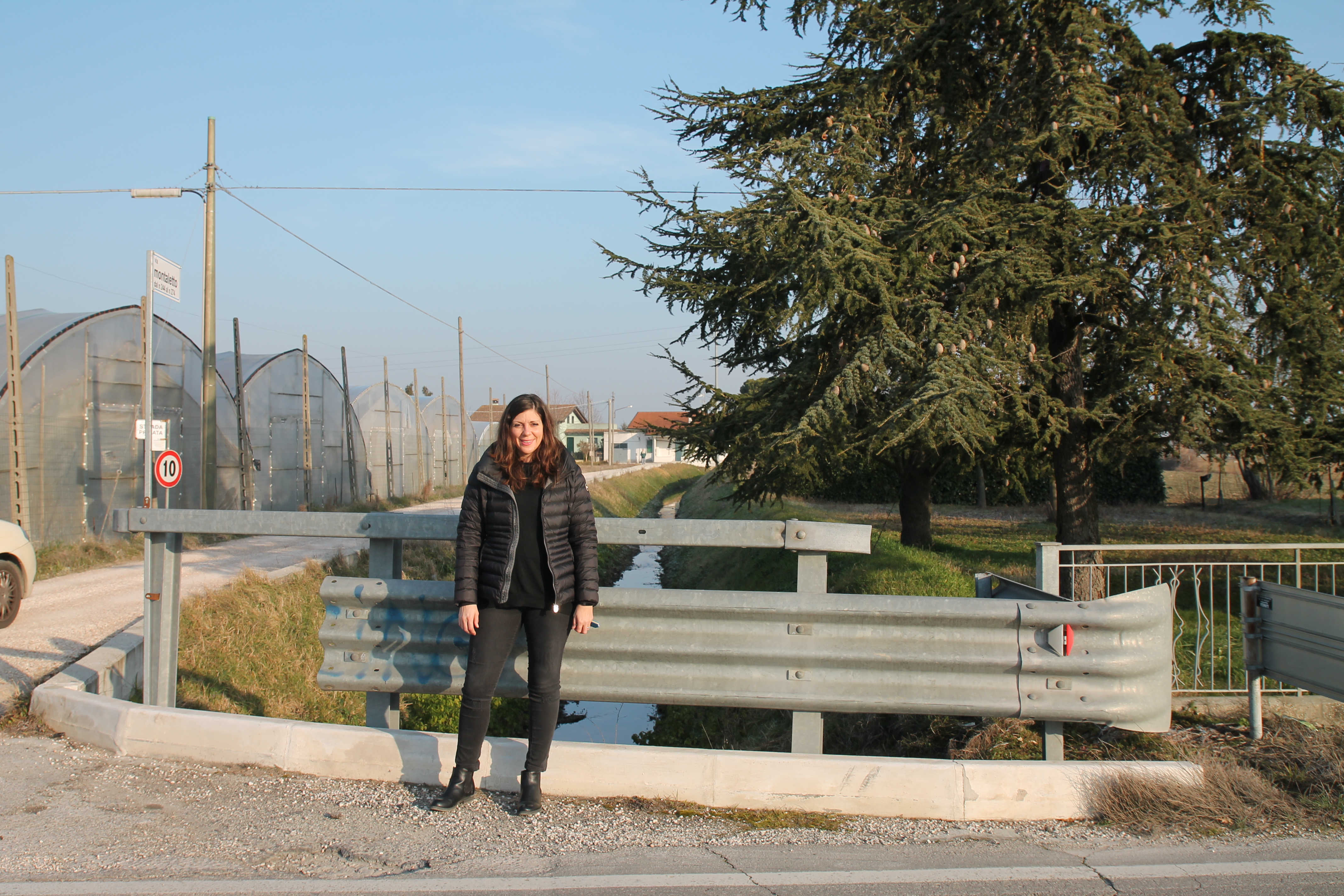 Demolizione e ricostruzione del ponte di attraversamento del Canale Mesolino