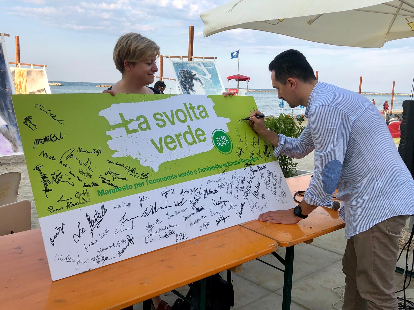 Il Comune di Cesenatico aderisce alla “La svolta verde – Manifesto in 10 punti per l’economia verde 