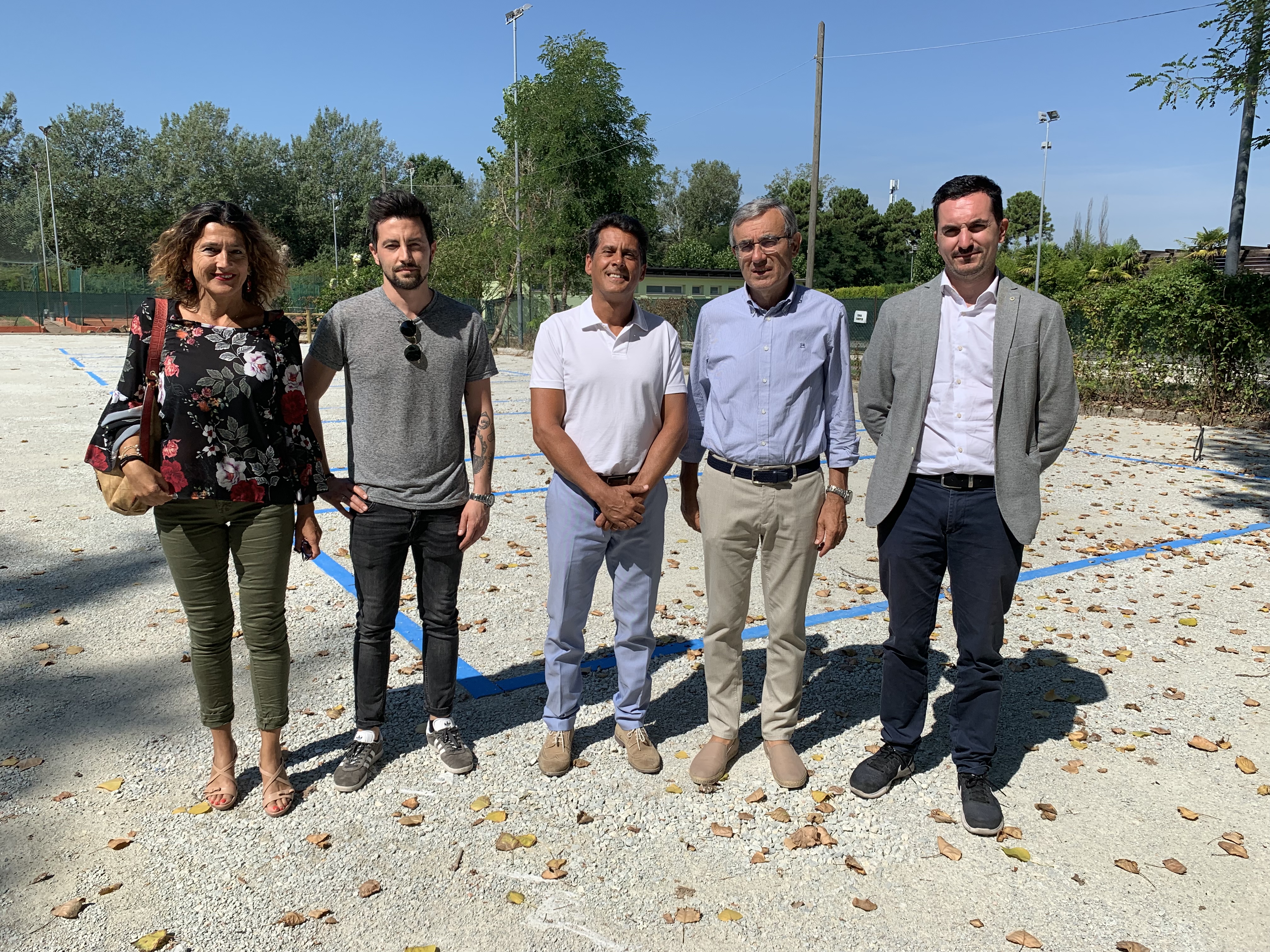 Inaugurata l’area per la sosta camper Ex Peligro 