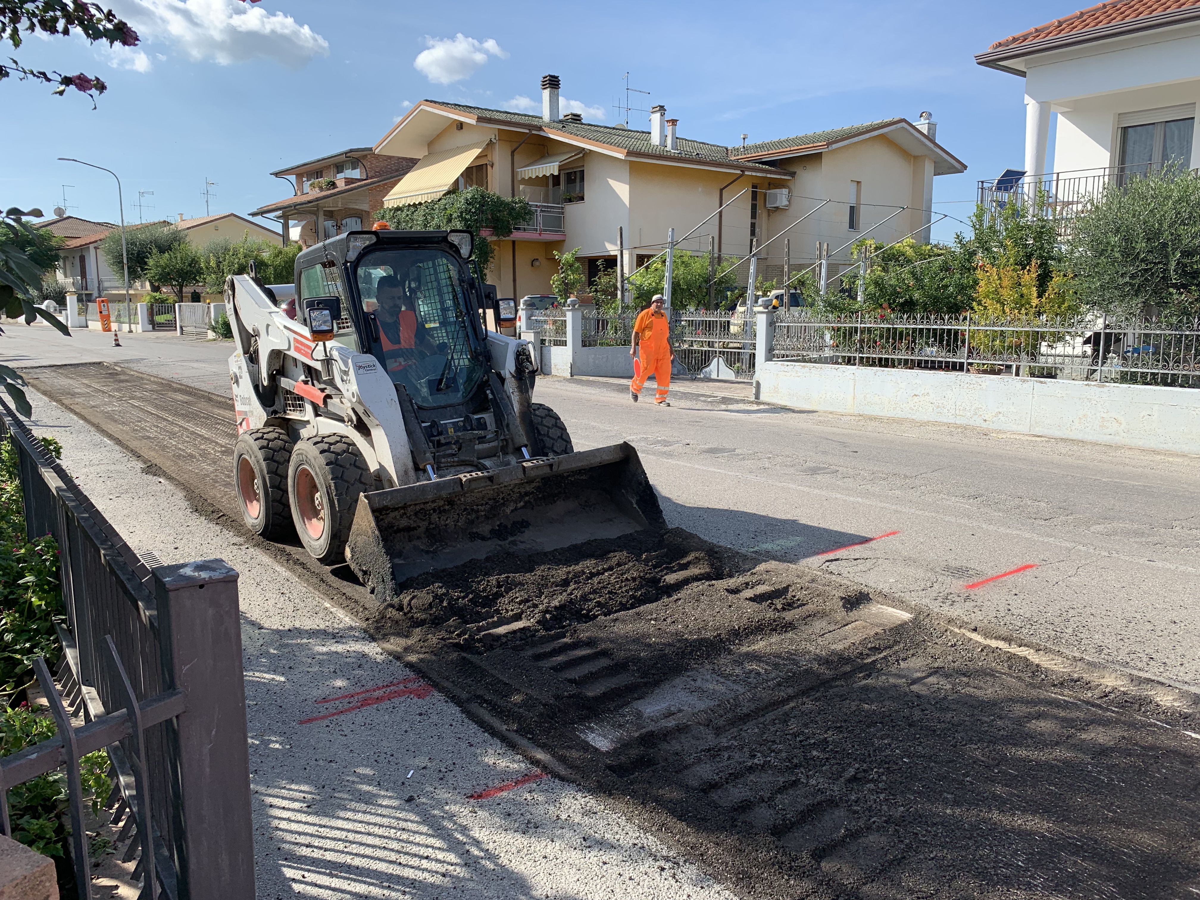 Via Campone Sala, iniziati gli interventi di asfaltatura 