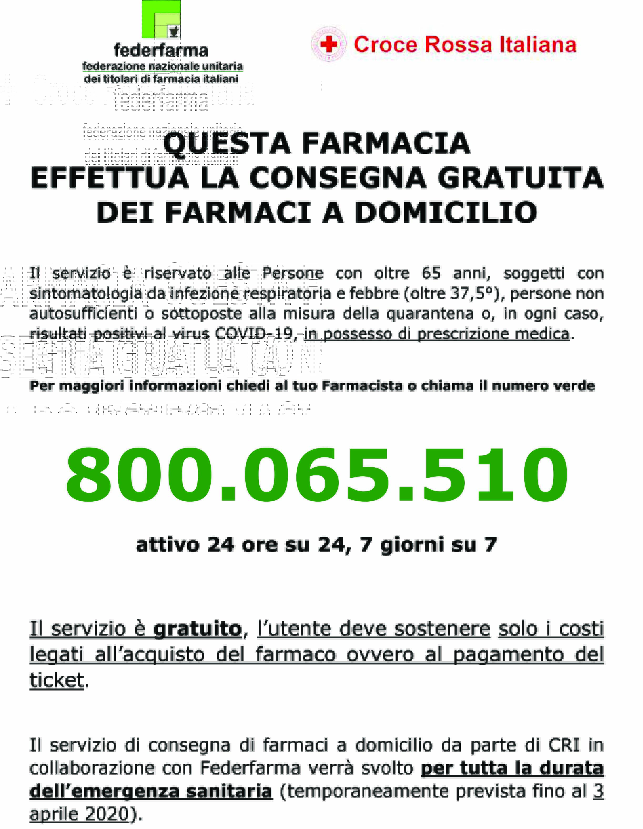 Le farmacie di Cesenatico a servizio delle persone più fragili: consegna a domicilio dei farmaci