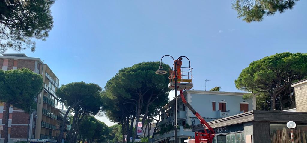 Il Viale Carducci sta diventando ancora più luminoso