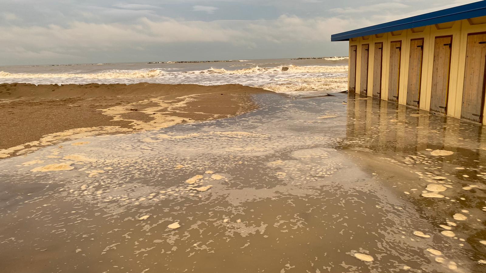 La situazione delle spiagge dopo il maltempo di questi giorni