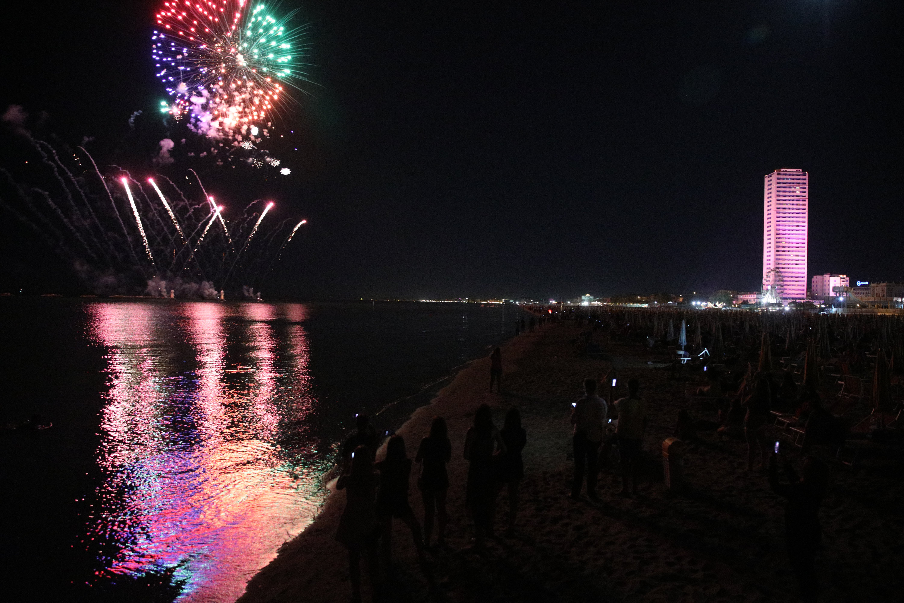 La Notte Rosa 2018 a Cesenatico